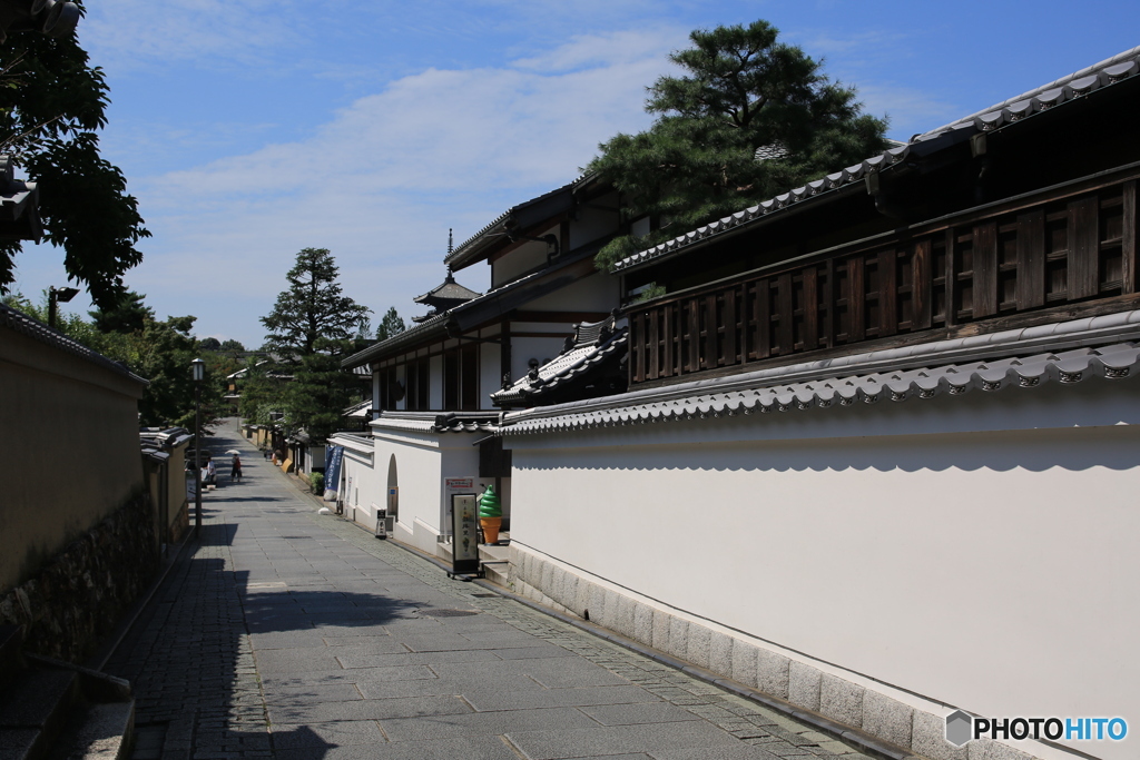 静かな京都の通り