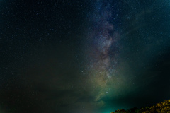 夏最後の星空