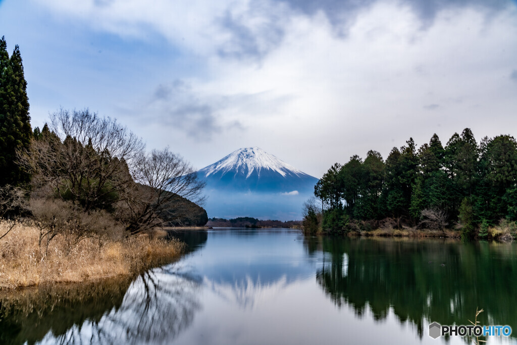 逆さ富士