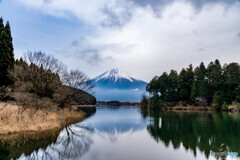 逆さ富士