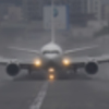 雨の伊丹空港4