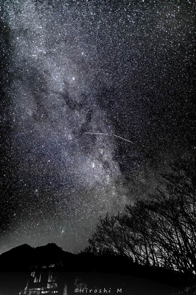 Two shooting stars…二人の願いが同時に叶う夜