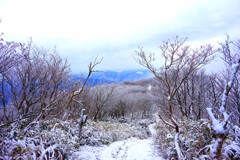 那岐山　雪景色３