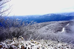 那岐山　雪景色２