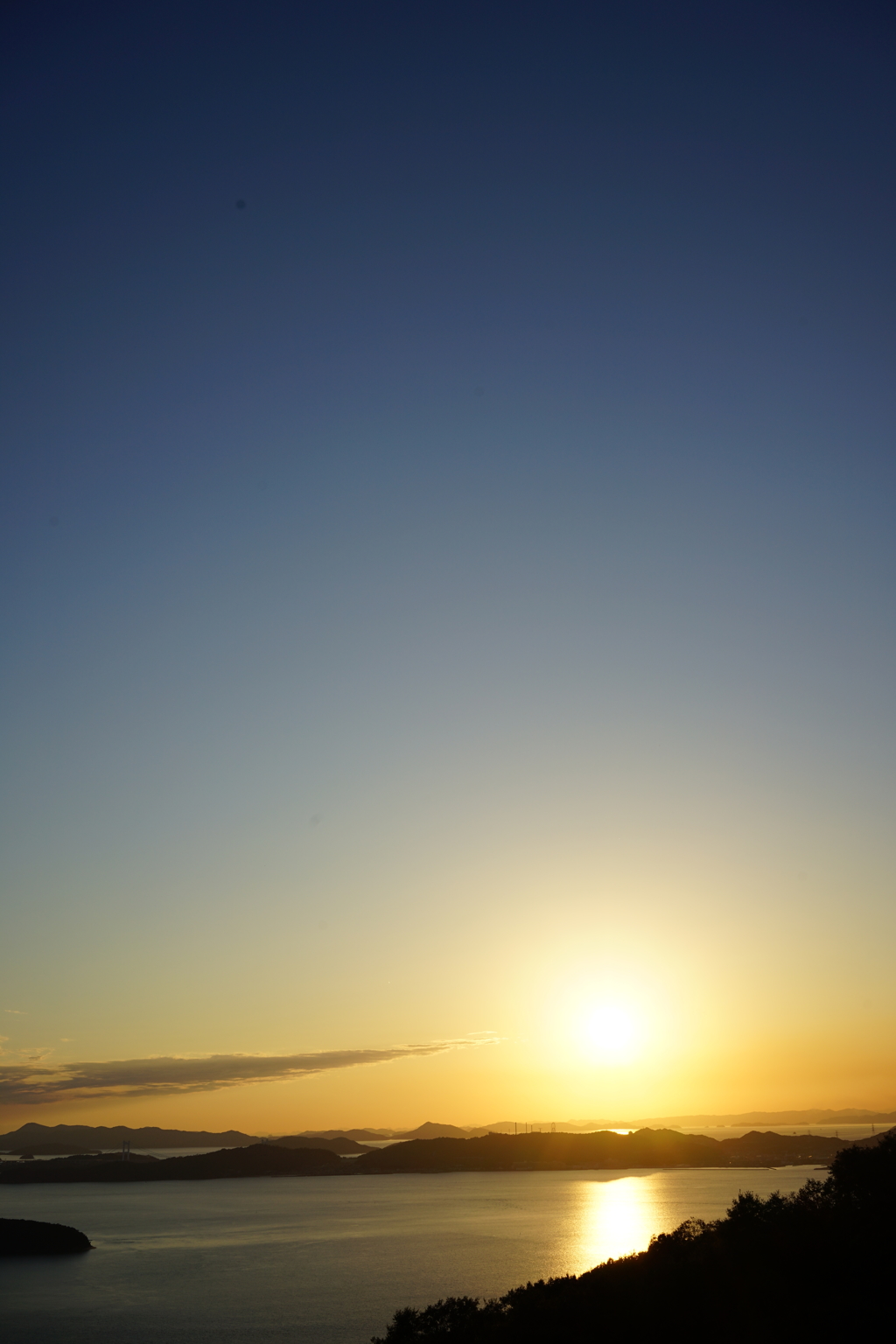 瀬戸内海１　王子が岳より