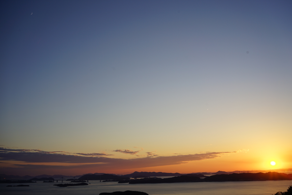 瀬戸内海２　王子が岳より