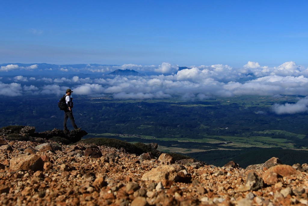 くじゅう連山　絶景を眺めて