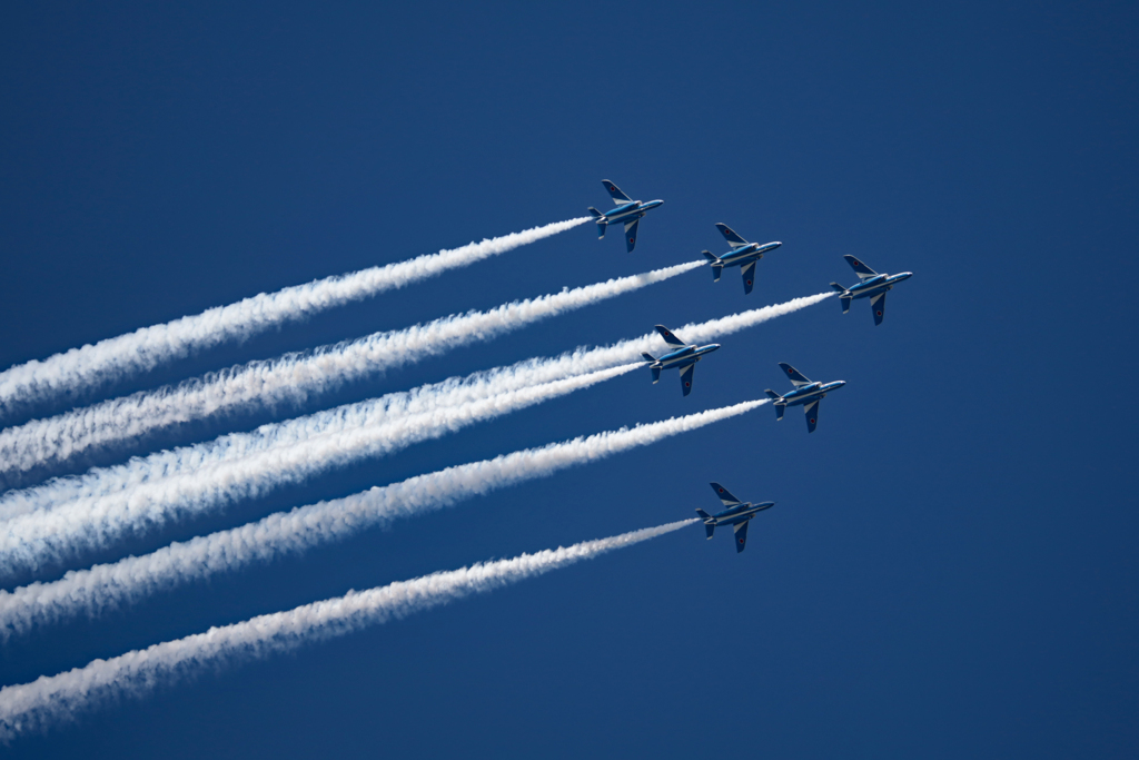 築城基地航空祭　ブルーインパルス