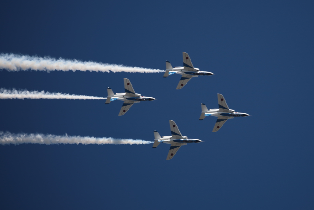 築城基地航空祭　ブルーインパルス
