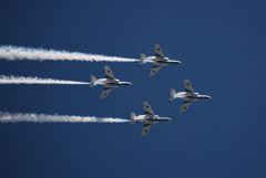 築城基地航空祭　ブルーインパルス