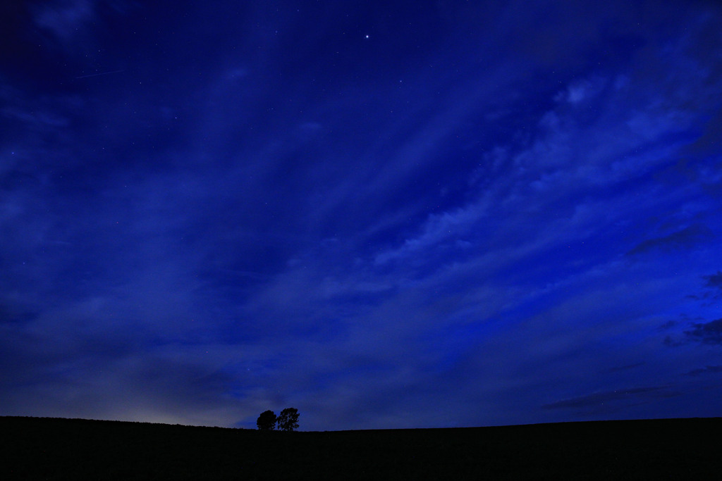大地と星空.....雲