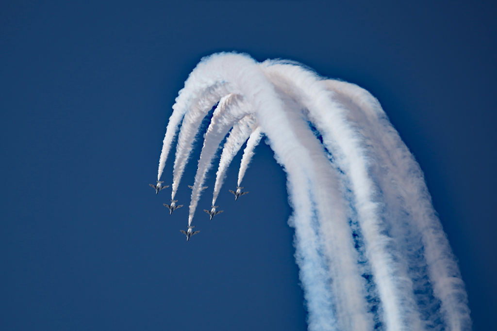 築城基地航空祭　ブルーインパルス