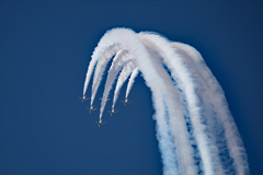 築城基地航空祭　ブルーインパルス
