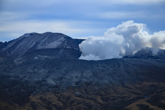阿蘇山　噴火警戒レベル２
