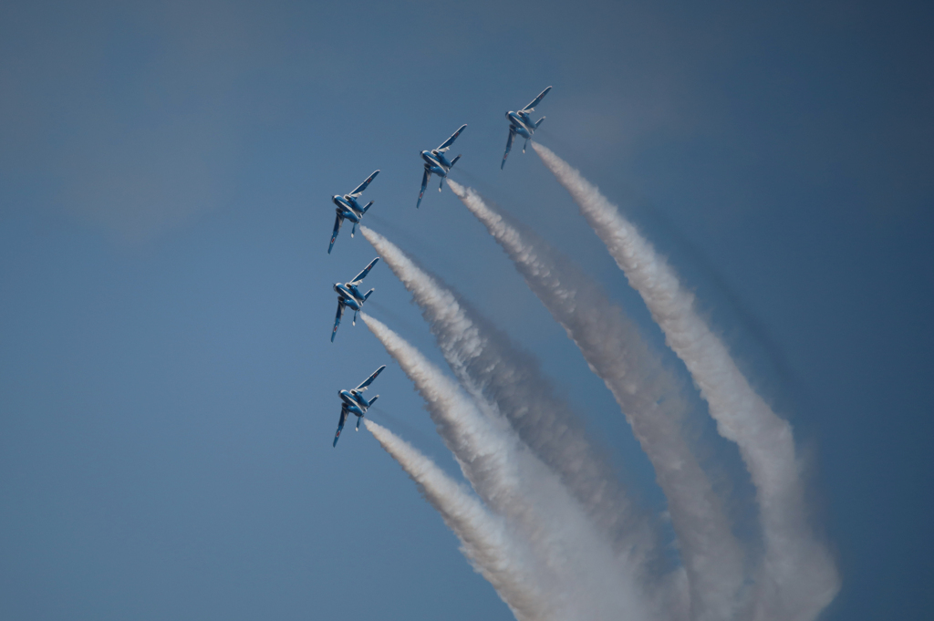 築城基地航空祭　ブルーインパルス