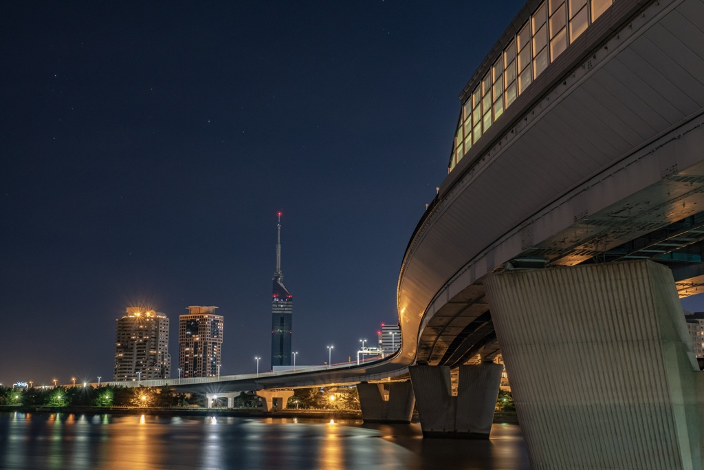 百道の夜景