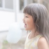 綿菓子と女の子