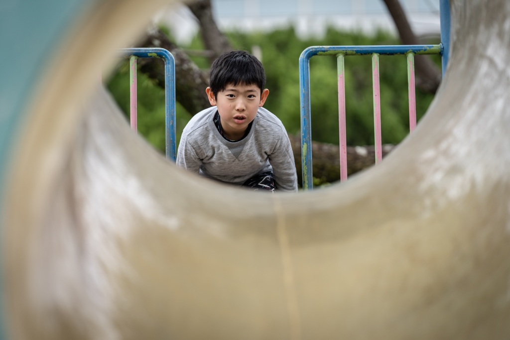 息子と公園へ