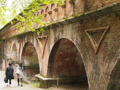 於　南禅寺　水路閣。