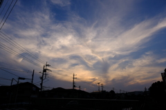 夕暮れ時