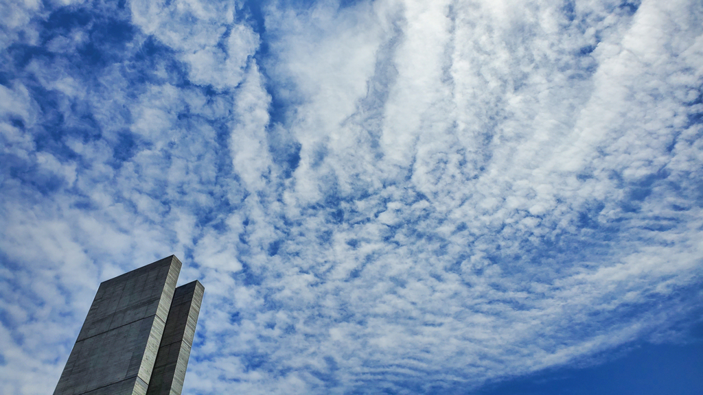 青空と白い雲
