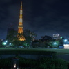 平和の灯と東京タワー