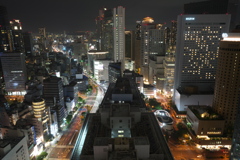 大阪駅前第三ビルからの夜景
