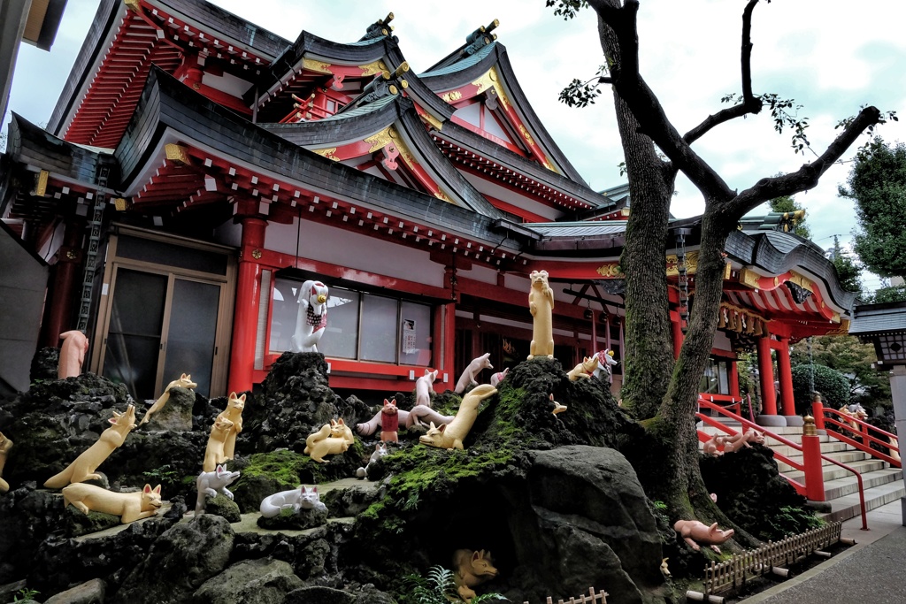 京濱伏見稲荷神社(川崎市中原区新丸子東)