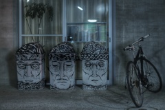 真夜中 黄金町