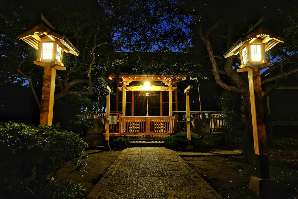 止め天神(北野天神・東京都大田区仲六郷)
