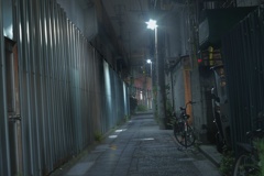 真夜中 黄金町