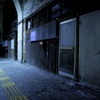 夜の国道駅