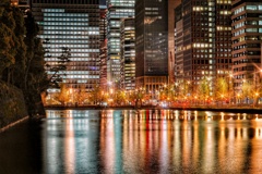 東京駅前 日比谷通り