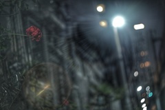 真夜中 黄金町