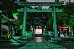 新田神社(川崎市川崎区渡田)