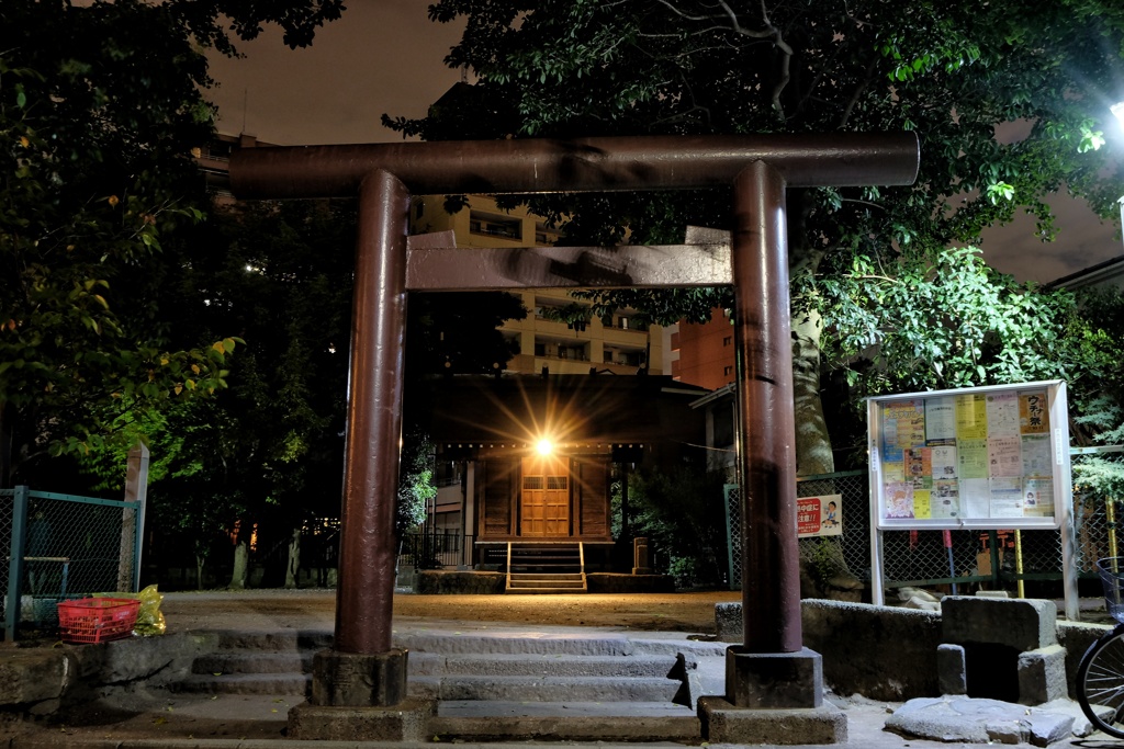 神明神社(横浜市鶴見区生麦)