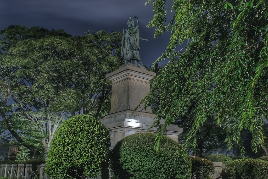 真夜中の掃部山公園