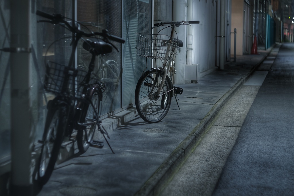 真夜中 黄金町