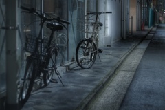 真夜中 黄金町