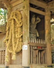 仁王様と大わらじ