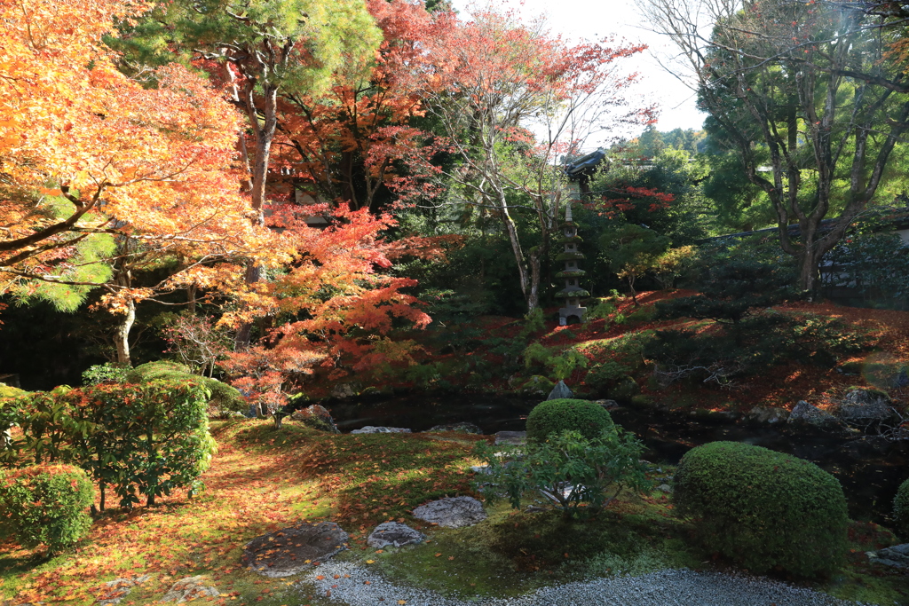 泉涌寺　御在所庭園1