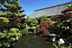 おふさ観音のお庭