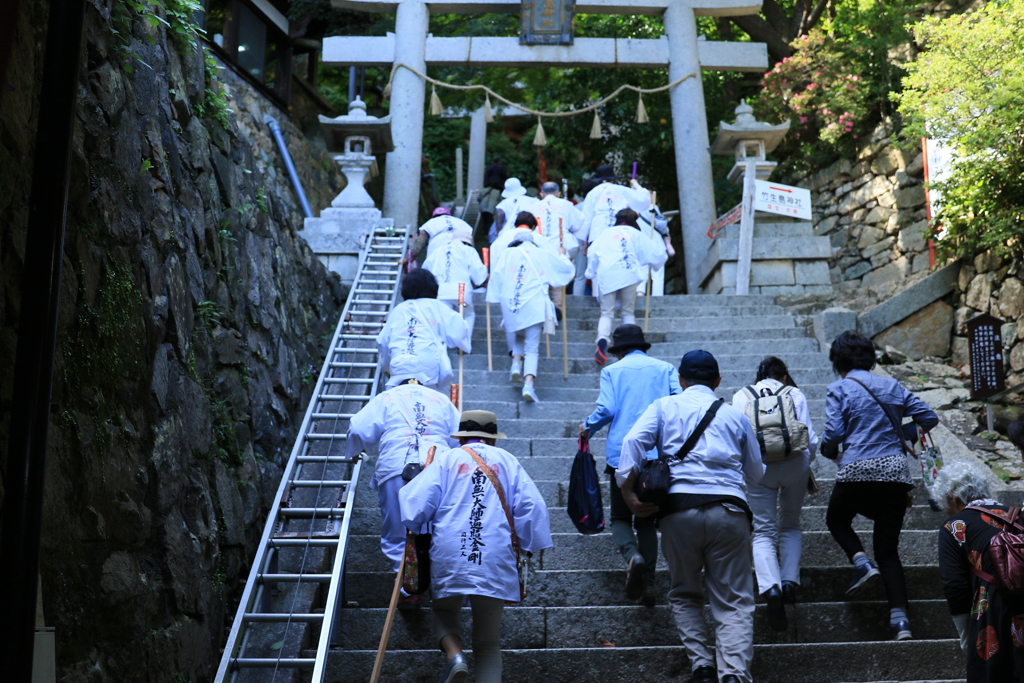 竹生島神社お遍路