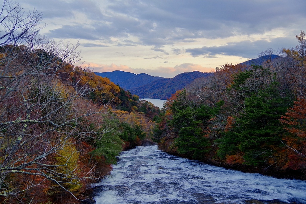 竜頭の滝 上流