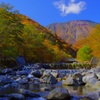 馬返し付近の川