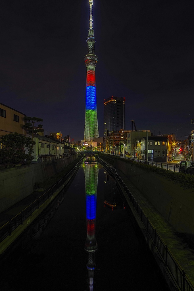 十間橋リフレクション