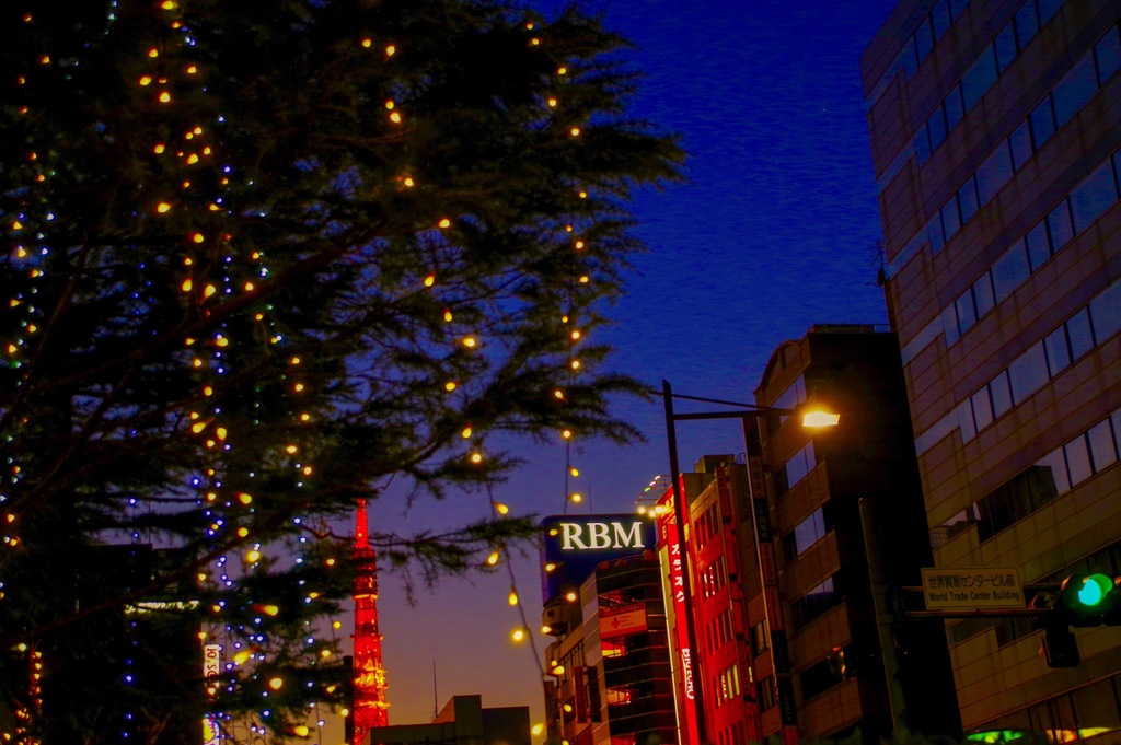 浜松町から見えるタワー