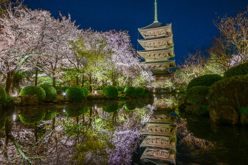 東寺リフレクション