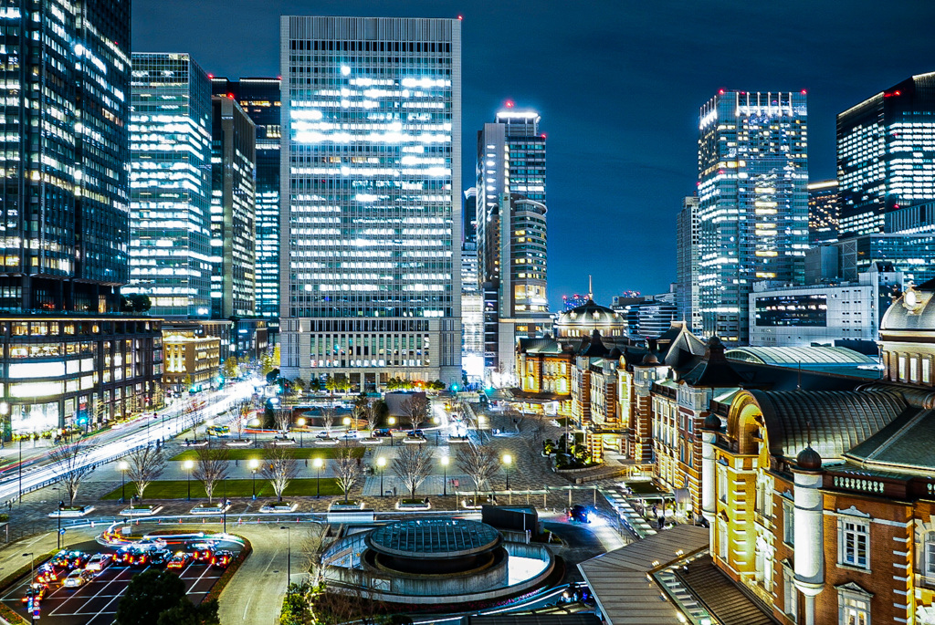 まるで未来都市