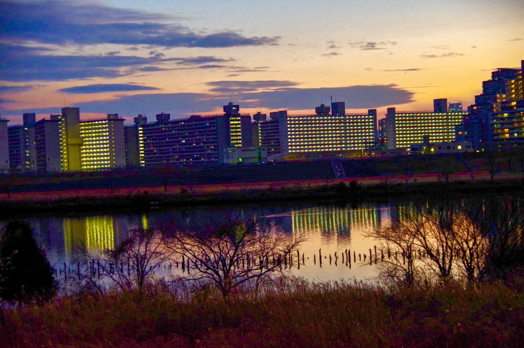 夕焼け小焼け団地